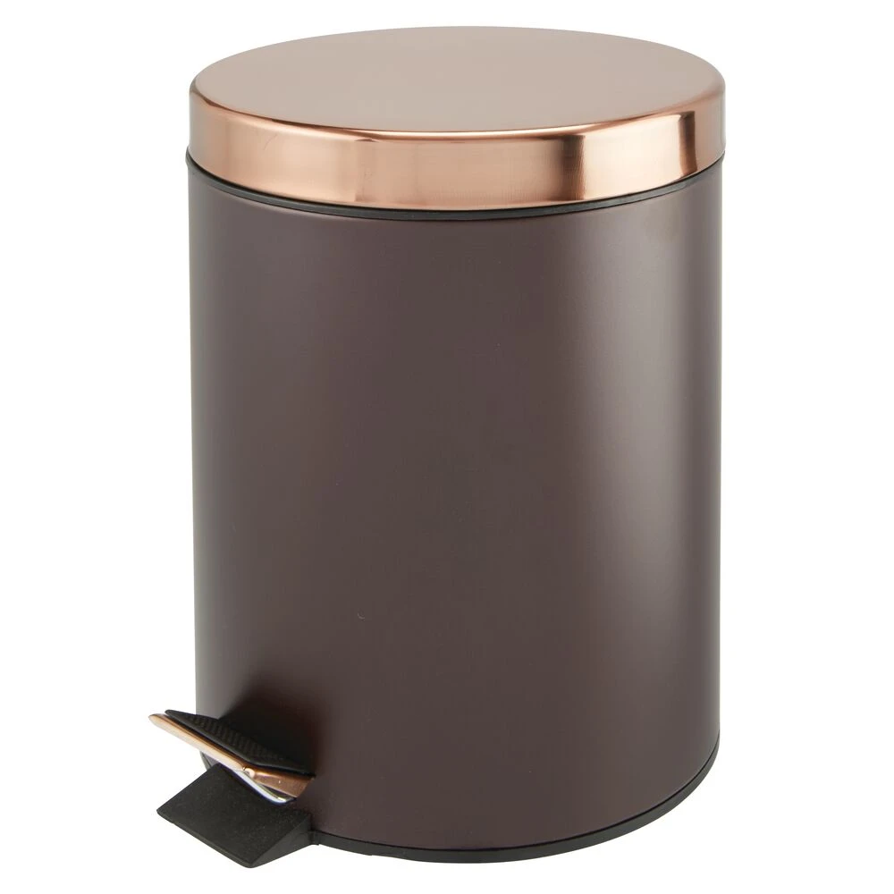 5-Liter Round Step Trash Can 5-Liter Round Step Trash Can -mDesign 1000 Square JPG 06628MDBST.MAIN