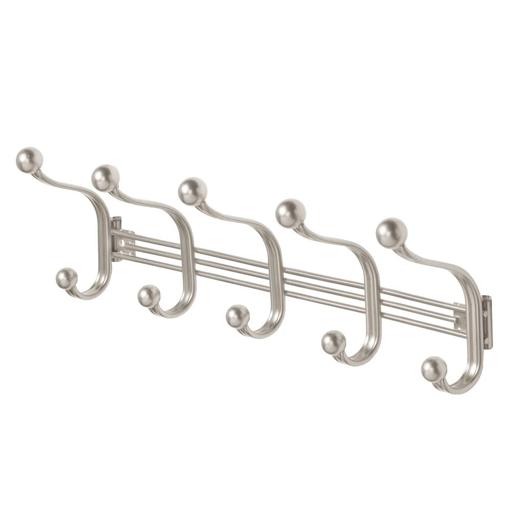 10-Hook Over-the-Door or Wall Mount Hook Rack 10-Hook Over-the-Door Or Wall Mount Hook Rack -mDesign 1000 Square JPG 07044MDCO.PT06
