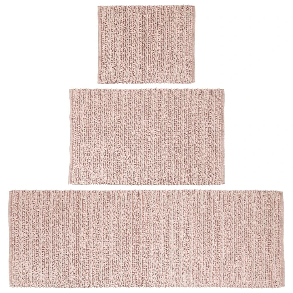 Cotton Braided Bath Mat Set Cotton Braided Bath Mat Set -mDesign 1000 Square JPG 07409MDBST.MAIN