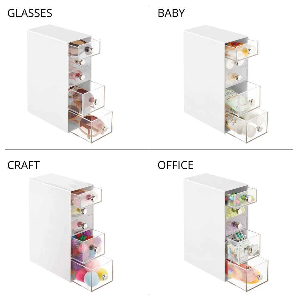 5-Drawer Stackable Organizer 5-Drawer Stackable Organizer -mDesign 1000 Square JPG 07682MDC Detail