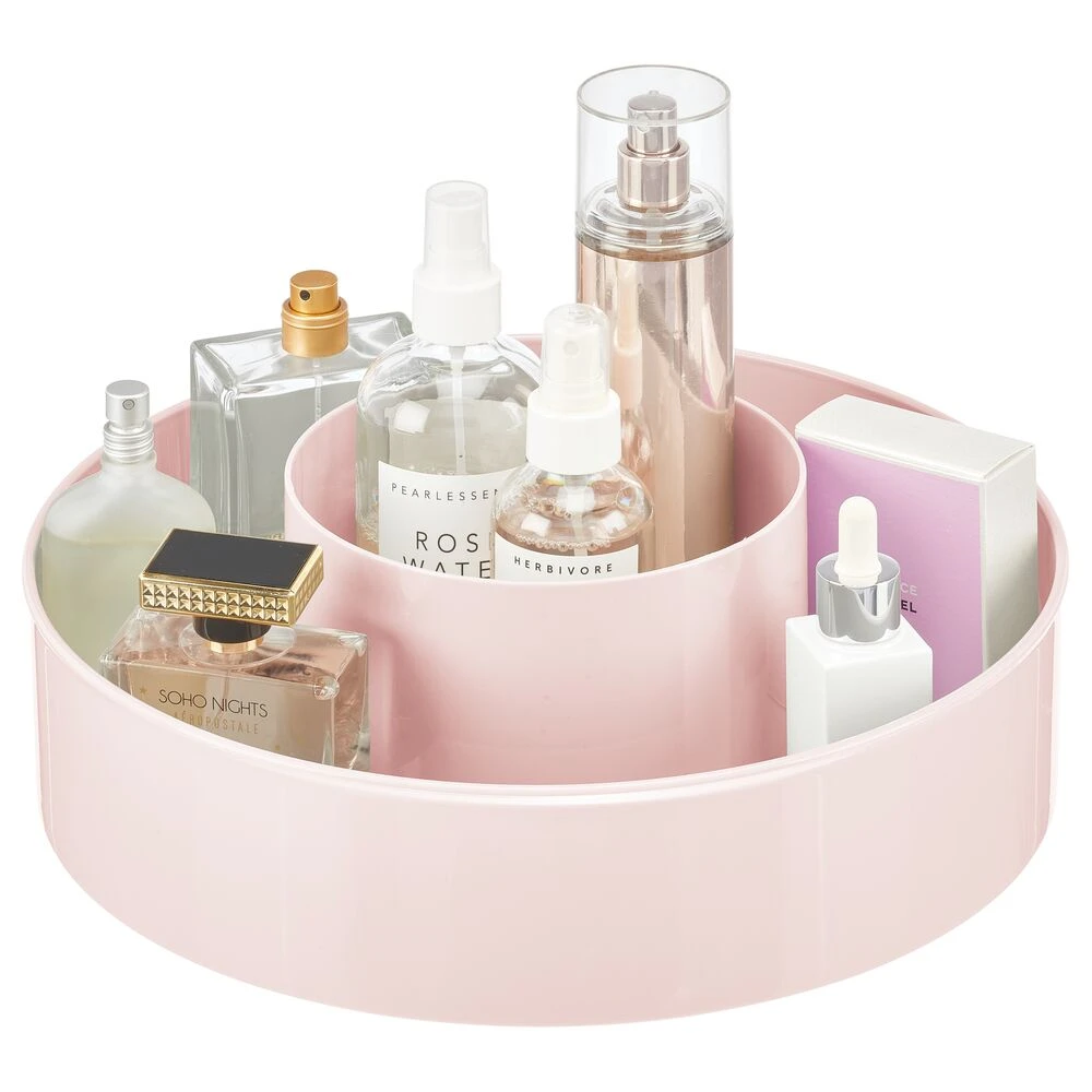 12" Rotating Makeup Organizer 12" Rotating Makeup Organizer -mDesign 1000 Square JPG 07891MDC Outline