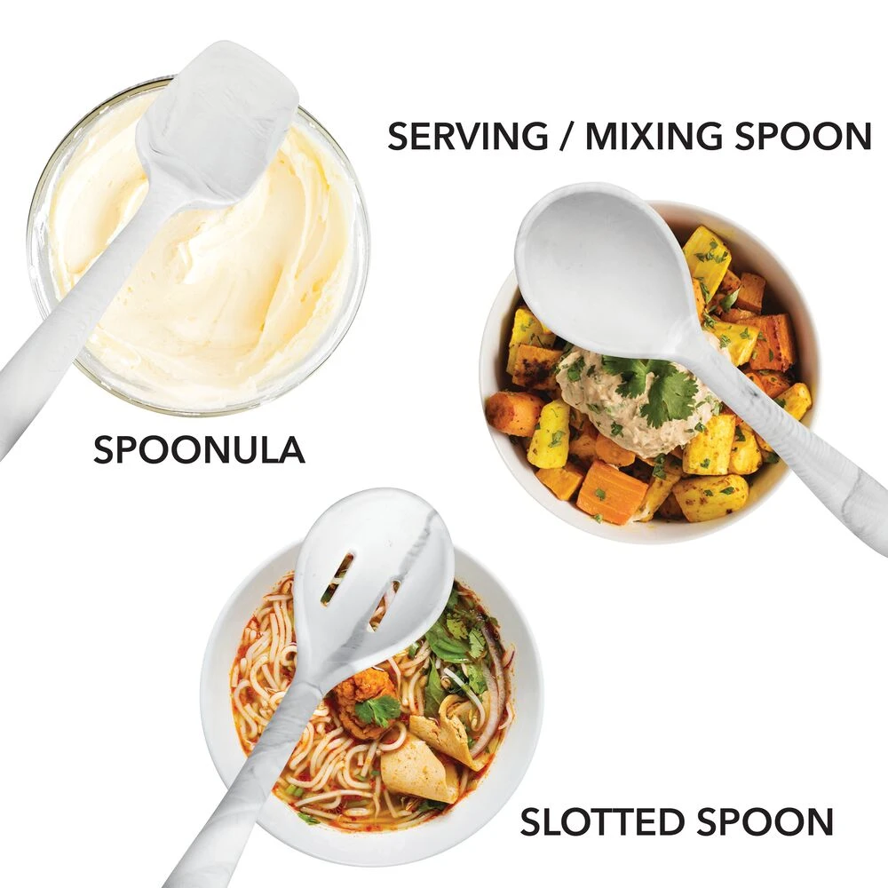 Marble Utensil Set Marble Utensil Set -mDesign 1000 Square JPG 08026MDK.PT03