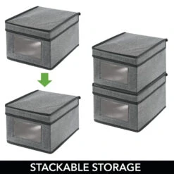 Window Storage Box 11.5 X 9 X 6 4 Window Storage Box 11.5 X 9 X 6 -mDesign 1000 Square JPG 09178MDCO.PT02
