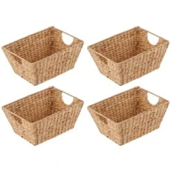 Water Hyacinth Nesting Baskets 12 X 9 X 6