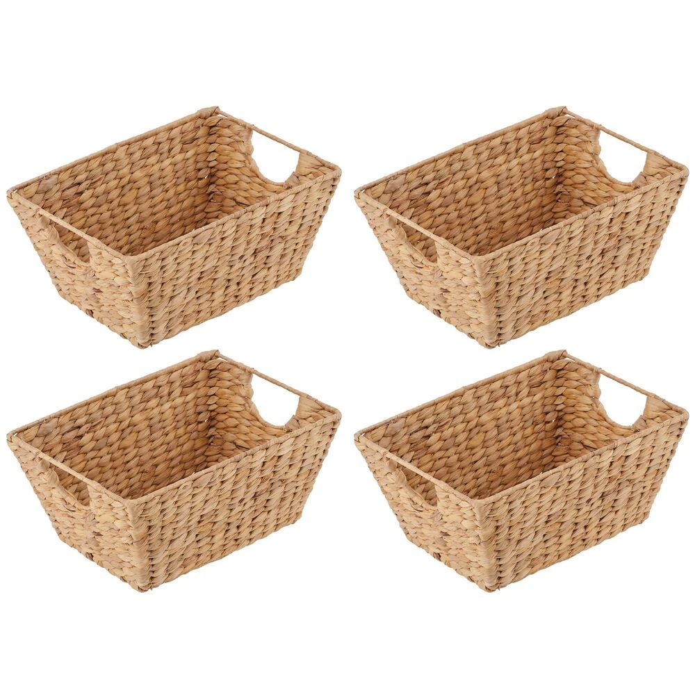 Water Hyacinth Nesting Baskets 12 x 9 x 6 Water Hyacinth Nesting Baskets 12 X 9 X 6 -mDesign 1000 Square JPG 09224MDHS.MAIN 3