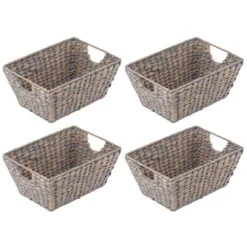Water Hyacinth Nesting Baskets 12 X 9 X 6 2 Water Hyacinth Nesting Baskets 12 X 9 X 6 -mDesign 1000 Square JPG 09226MDHS.MAIN 3