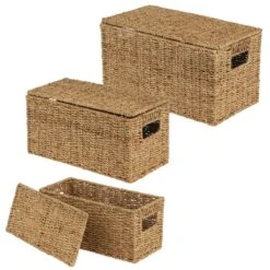 Seagrass Nesting Basket Set With Removable Lids 3 Seagrass Nesting Basket Set With Removable Lids -mDesign 1000 Square JPG 09236MDHS.MAIN 3