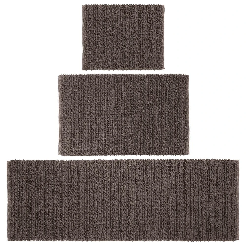 Cotton Braided Bath Mat Set Cotton Braided Bath Mat Set -mDesign 1000 Square JPG 09321MDBST.MAIN