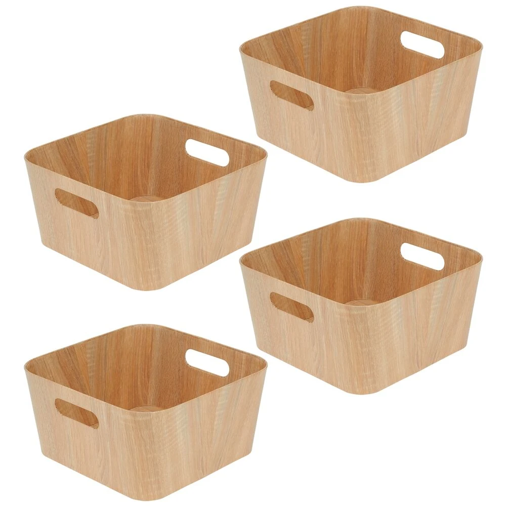 Paperboard Storage Bins 12 x 12 x 6 Paperboard Storage Bins 12 X 12 X 6 -mDesign 1000 Square JPG 09766MDK.MAIN 3