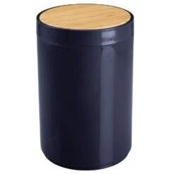 5-Liter Bamboo Swing Lid Trash Can 4 5-Liter Bamboo Swing Lid Trash Can -mDesign 1000 Square JPG 10753MDBA.MAIN
