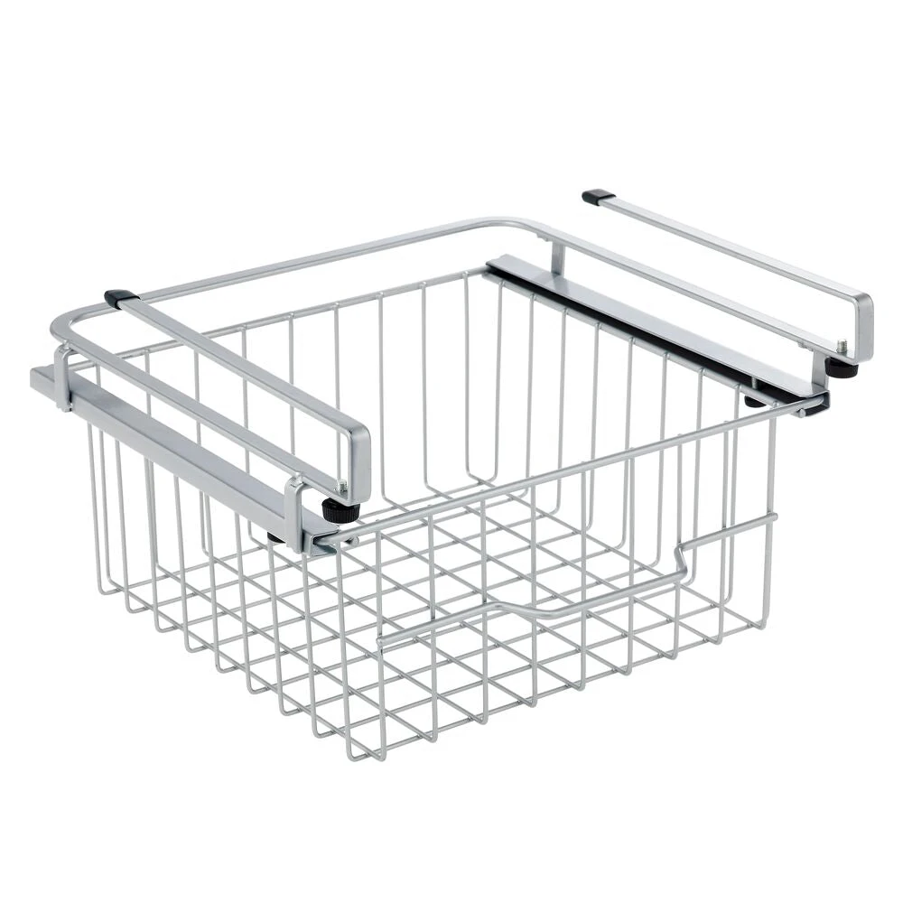 Under Shelf Sliding Basket 11 x 11 x 7 Under Shelf Sliding Basket 11 X 11 X 7 -mDesign 1000 Square JPG 10754MDK.PT08