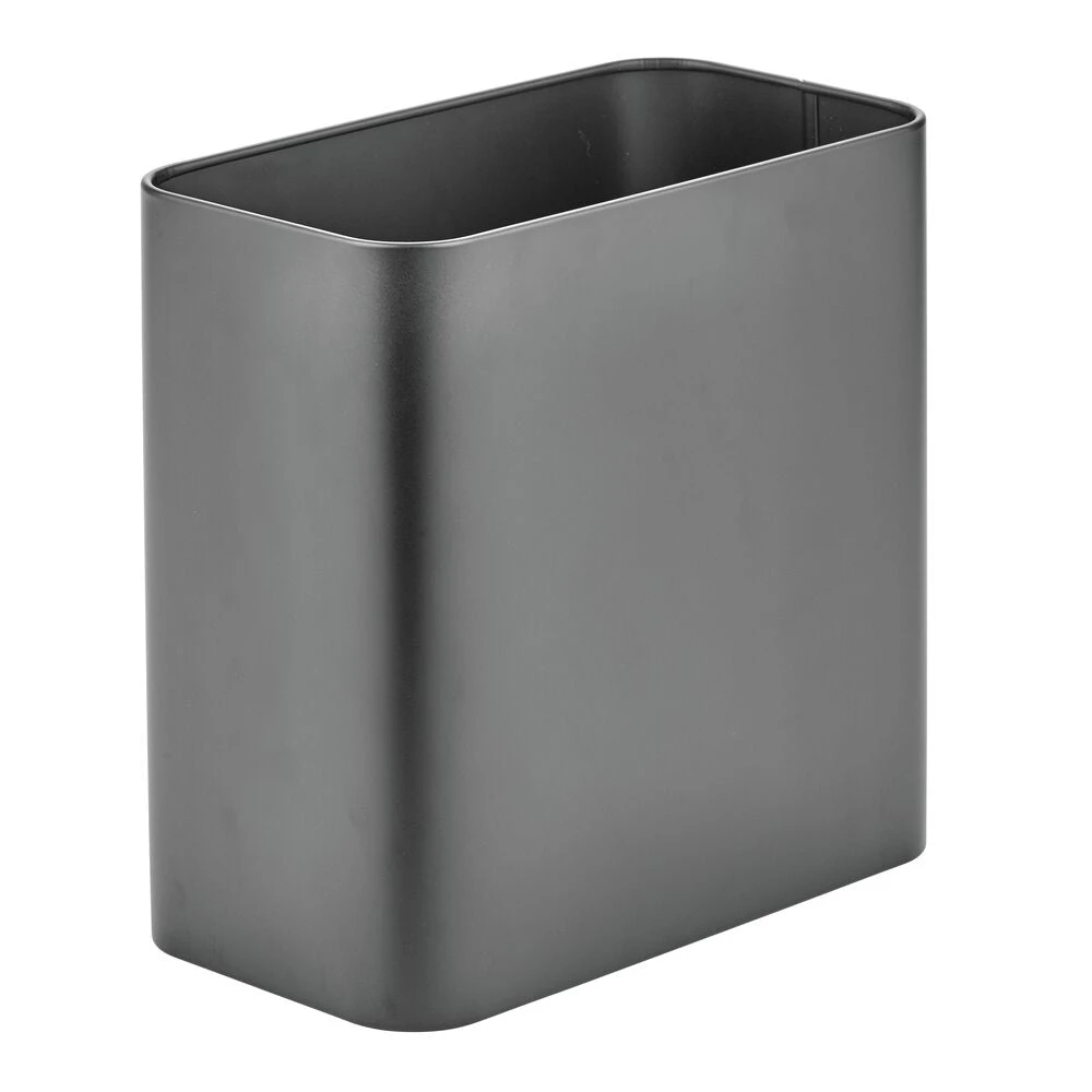 9-Liter Rectangular Bathroom Trash Can 9-Liter Rectangular Bathroom Trash Can -mDesign 1000 Square JPG 11011MDBA.MAIN