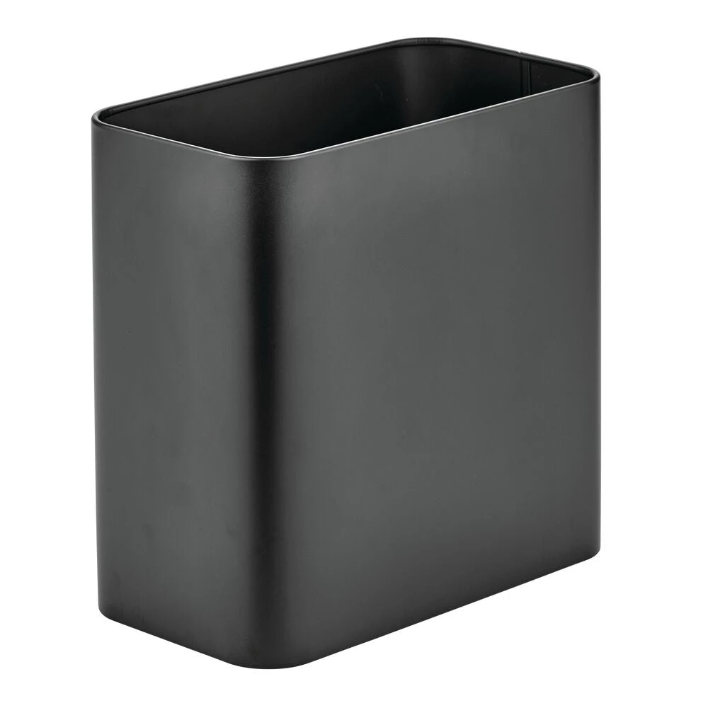 9-Liter Rectangular Bathroom Trash Can 9-Liter Rectangular Bathroom Trash Can -mDesign 1000 Square JPG 11012MDBA.MAIN