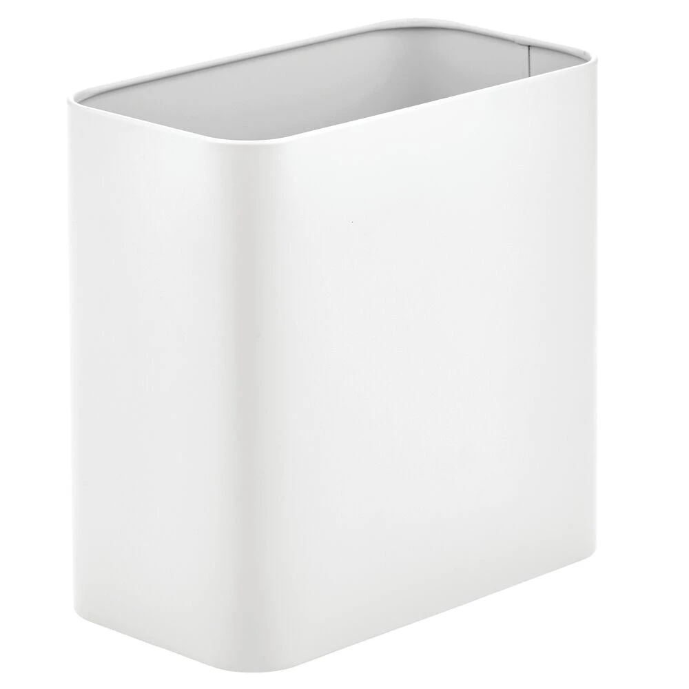 9-Liter Rectangular Bathroom Trash Can 9-Liter Rectangular Bathroom Trash Can -mDesign 1000 Square JPG 11013MDBA.MAIN