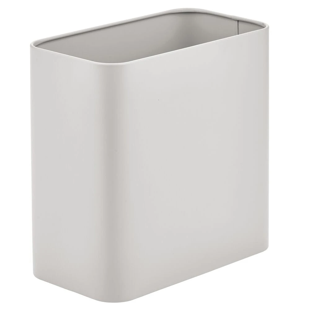 9-Liter Rectangular Bathroom Trash Can 9-Liter Rectangular Bathroom Trash Can -mDesign 1000 Square JPG 11015MDBA.MAIN