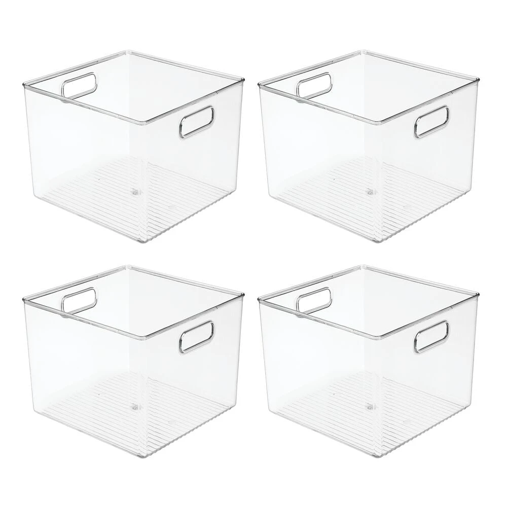 Kitchen Bin with Handles 10 x 10 x 8 Kitchen Bin With Handles 10 X 10 X 8 -mDesign 1000 Square JPG 11253MDBST.PT02