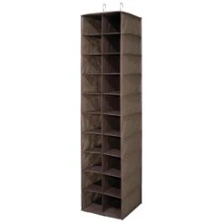 20-Section Closet Shoe Organizer 2 20-Section Closet Shoe Organizer -mDesign 1000 Square JPG 11691MDCO.PT05