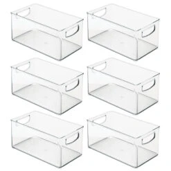 Kitchen Bin With Handles 10 X 6 X 5 8 Kitchen Bin With Handles 10 X 6 X 5 -mDesign 1000 Square JPG 12107MDK.MAIN 3