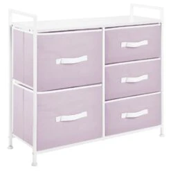 5-Drawer Wide Fabric Dresser