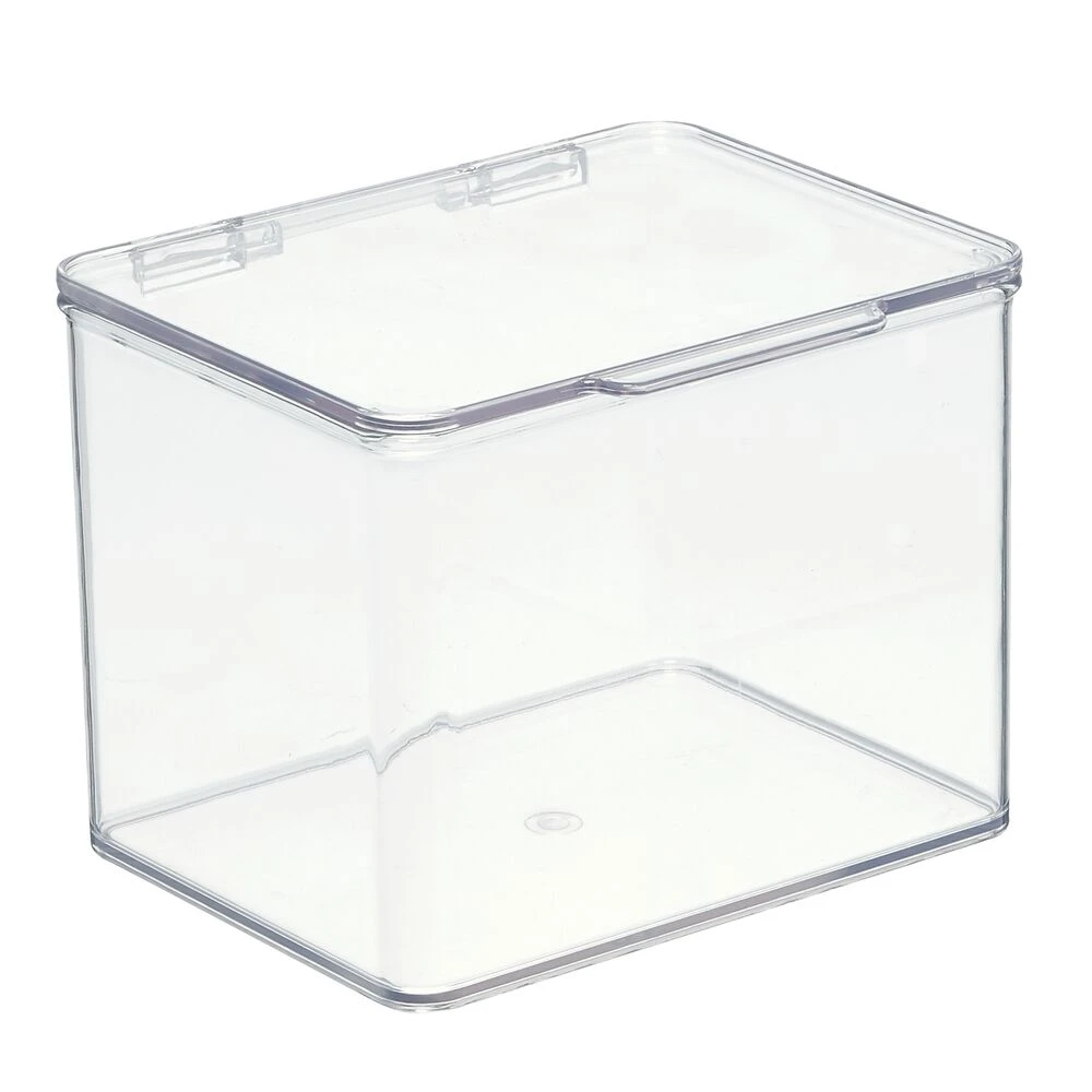 Hinged-Lid Kitchen Storage Box 6 x 7 x 5 Hinged-Lid Kitchen Storage Box 6 X 7 X 5 -mDesign 1000 Square JPG 1263MDK Outline