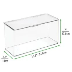 Hinged-Lid Kitchen Storage Box 6 X 13 X 7 2 Hinged-Lid Kitchen Storage Box 6 X 13 X 7 -mDesign 1000 Square JPG 13604MDC.PT05