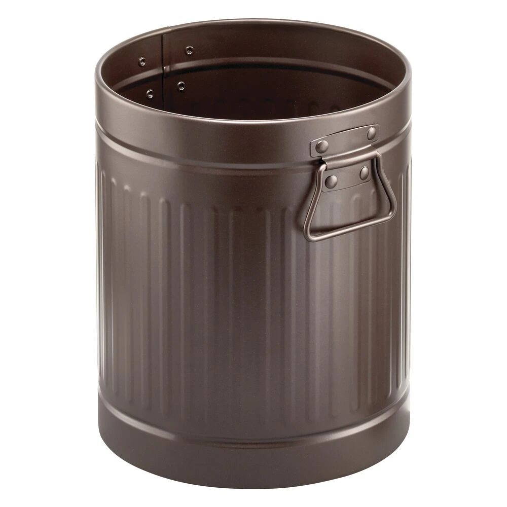 7-Liter Bathroom Trash Can with Handles 7-Liter Bathroom Trash Can With Handles -mDesign 1000 Square JPG 13829MDBA.MAIN
