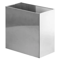 9-Liter Stainless Steel Bathroom Trash Can 3 9-Liter Stainless Steel Bathroom Trash Can -mDesign 1000 Square JPG 14281MDBST.MAIN