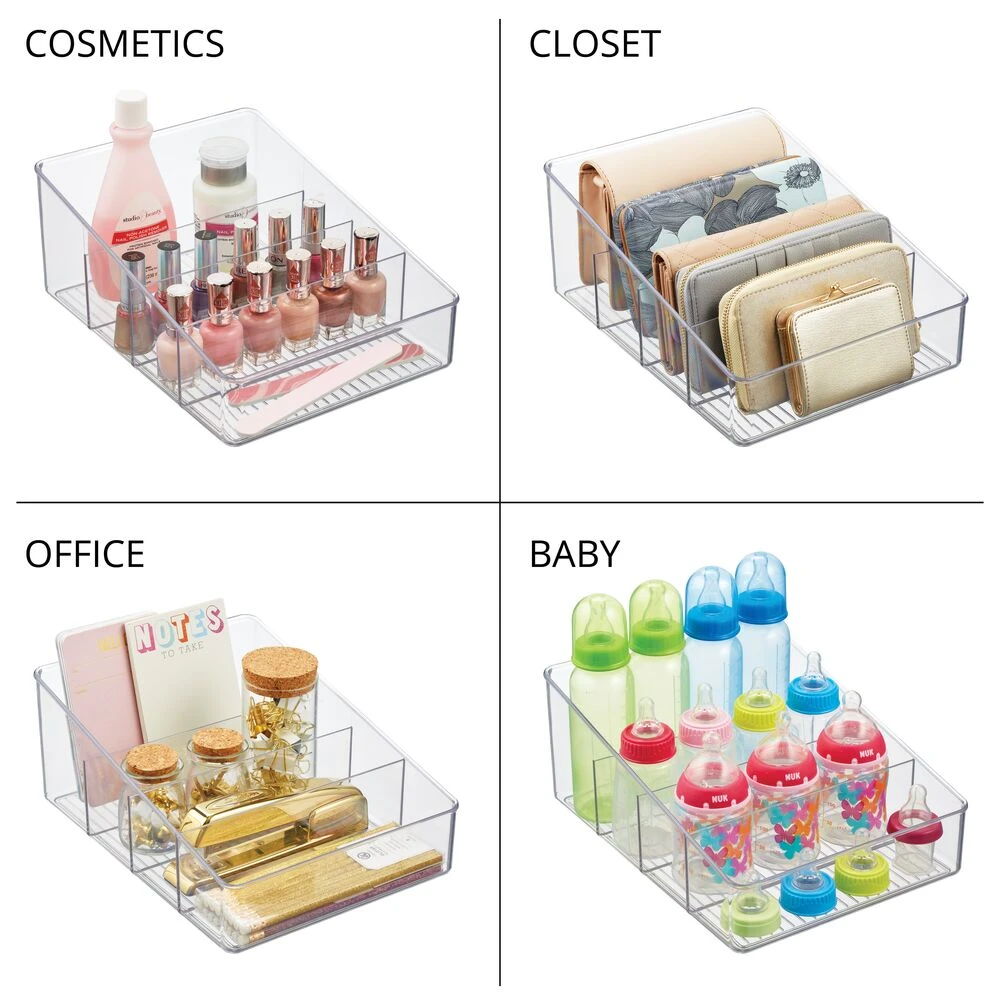 4-Section Bin 9 x 12 x 5 4-Section Bin 9 X 12 X 5 -mDesign 1000 Square JPG 14330MDK Detail