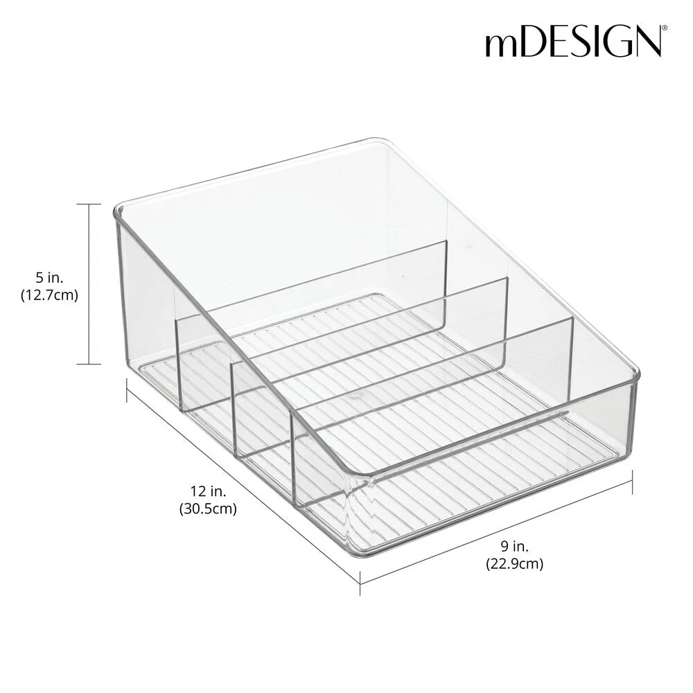 4-Section Bin 9 x 12 x 5 4-Section Bin 9 X 12 X 5 -mDesign 1000 Square JPG 14330MDK Dimensions