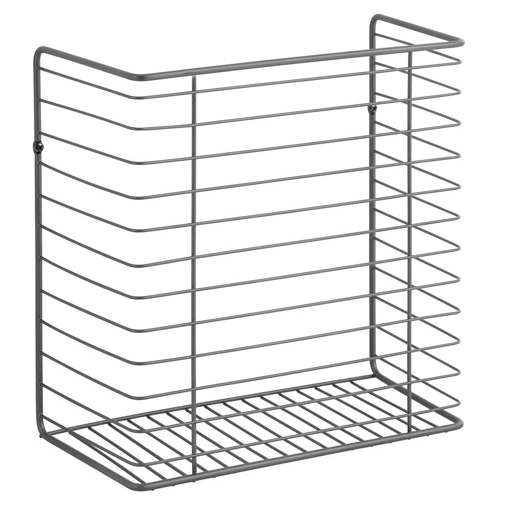 Kitchen Wall Basket 6 x 12 x 16 Kitchen Wall Basket 6 X 12 X 16 -mDesign 1000 Square JPG 14588MDK.PT06