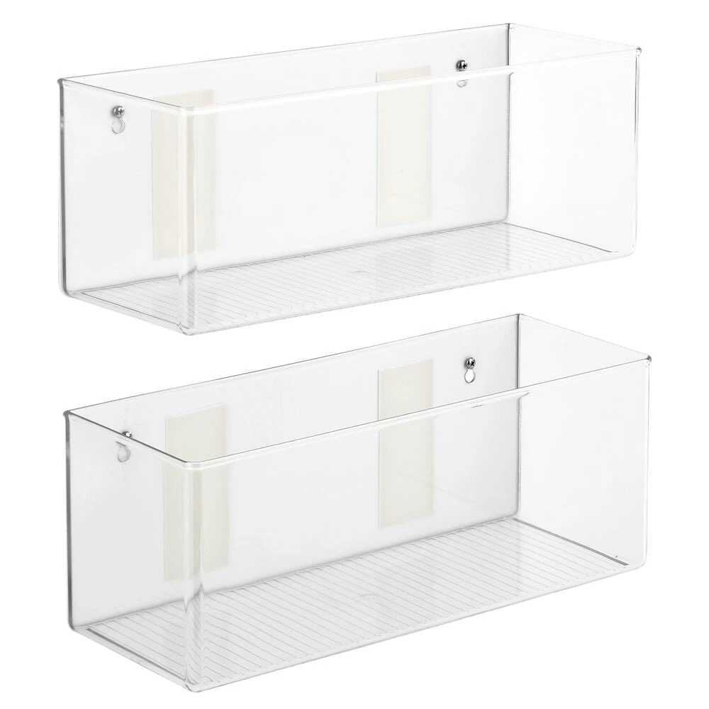 Wall Mount or Adhesive Bin 6 x 16 x 6 Wall Mount Or Adhesive Bin 6 X 16 X 6 -mDesign 1000 Square JPG 14628MDK.MAIN 3