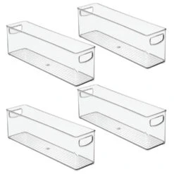 Stackable Breast Milk Bin 15.5 X 3.75 X 4.75 5 Stackable Breast Milk Bin 15.5 X 3.75 X 4.75 -mDesign 1000 Square JPG 14998MDO.MAIN 3