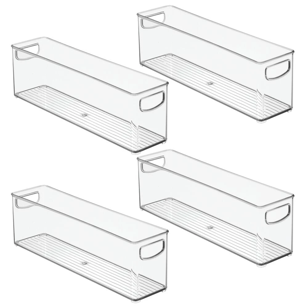 Stackable Breast Milk Bin 15.5 x 3.75 x 4.75 Stackable Breast Milk Bin 15.5 X 3.75 X 4.75 -mDesign 1000 Square JPG 14998MDO.MAIN 3