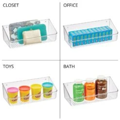 Wall Mount Bin 5 X 12 X 4 3 Wall Mount Bin 5 X 12 X 4 -mDesign 1000 Square JPG 15383MDCS Detail