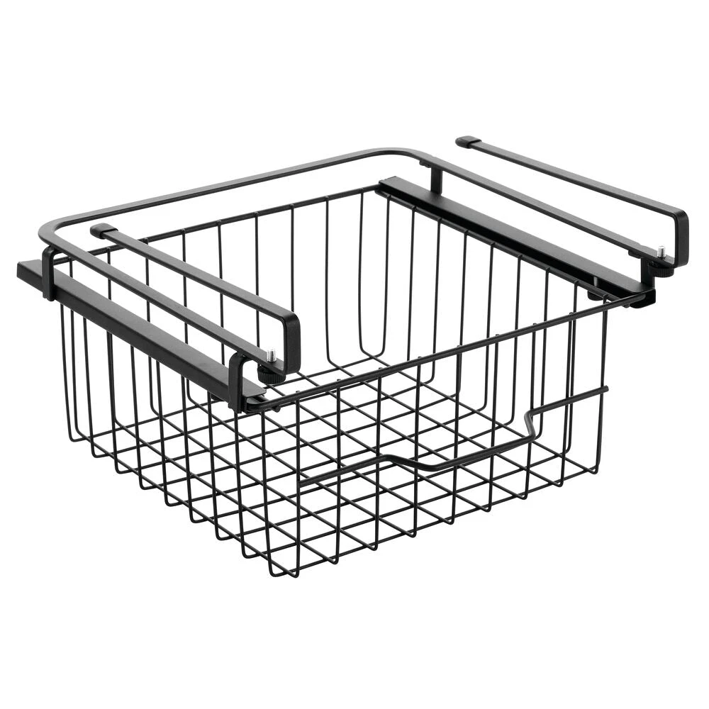 Under Shelf Sliding Basket 11 x 11 x 7 Under Shelf Sliding Basket 11 X 11 X 7 -mDesign 1000 Square JPG 16615MDK.PT09b