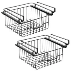 Under Shelf Sliding Basket 11 X 11 X 7 8 Under Shelf Sliding Basket 11 X 11 X 7 -mDesign 1000 Square JPG 16616MDK.MAIN 3
