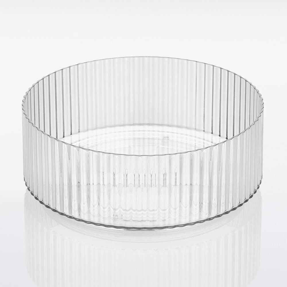 9" Fluted Lazy Susan Turntable 9" Fluted Lazy Susan Turntable -mDesign 1000 Square JPG 16910MDK Reflection