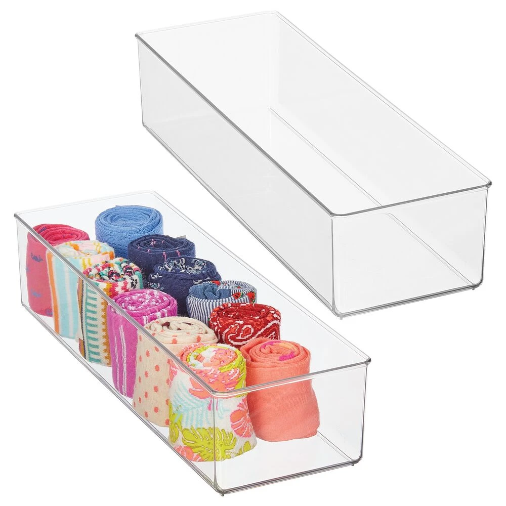 Closet Drawer Organizer 18 x 6 x 4 Closet Drawer Organizer 18 X 6 X 4 -mDesign 1000 Square JPG 19110MDCO Outline