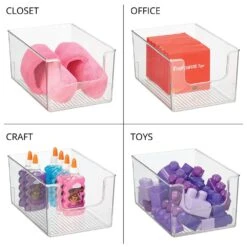 Open Front Bin 12 X 8 X 6 4 Open Front Bin 12 X 8 X 6 -mDesign 1000 Square JPG 19544MDK Detail