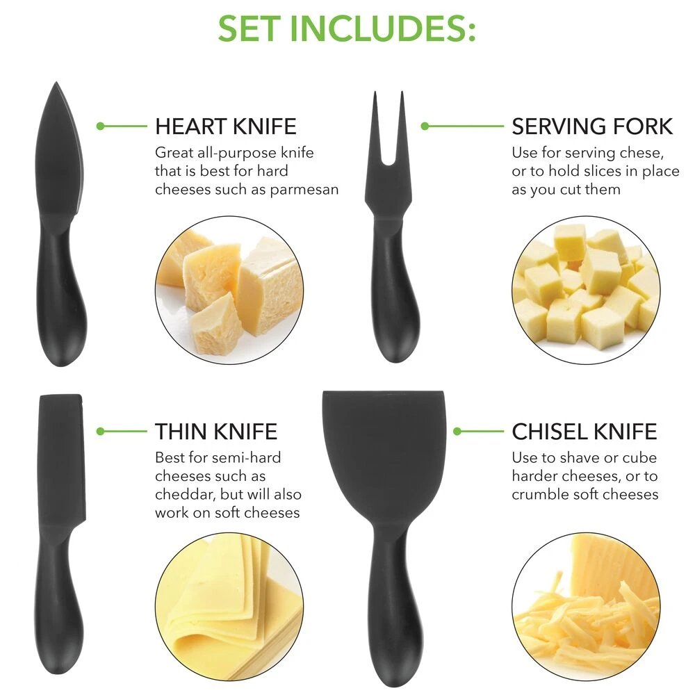Cheese Knife Set Cheese Knife Set -mDesign 1000 Square JPG 20023MDK Detail