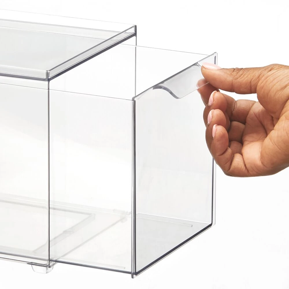 Stackable Kitchen Storage Drawer 8.5 x 6 x 6 Stackable Kitchen Storage Drawer 8.5 X 6 X 6 -mDesign 1000 Square JPG 20542MDK Detail 40e2aeb0 245d 4334 bf42 f8821a87beae