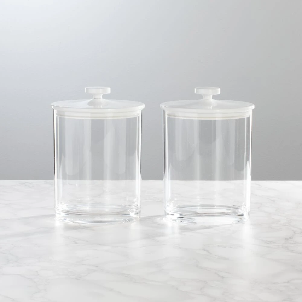Acrylic Airtight Canister Acrylic Airtight Canister -mDesign 1000 Square JPG 20776MDK SellShot