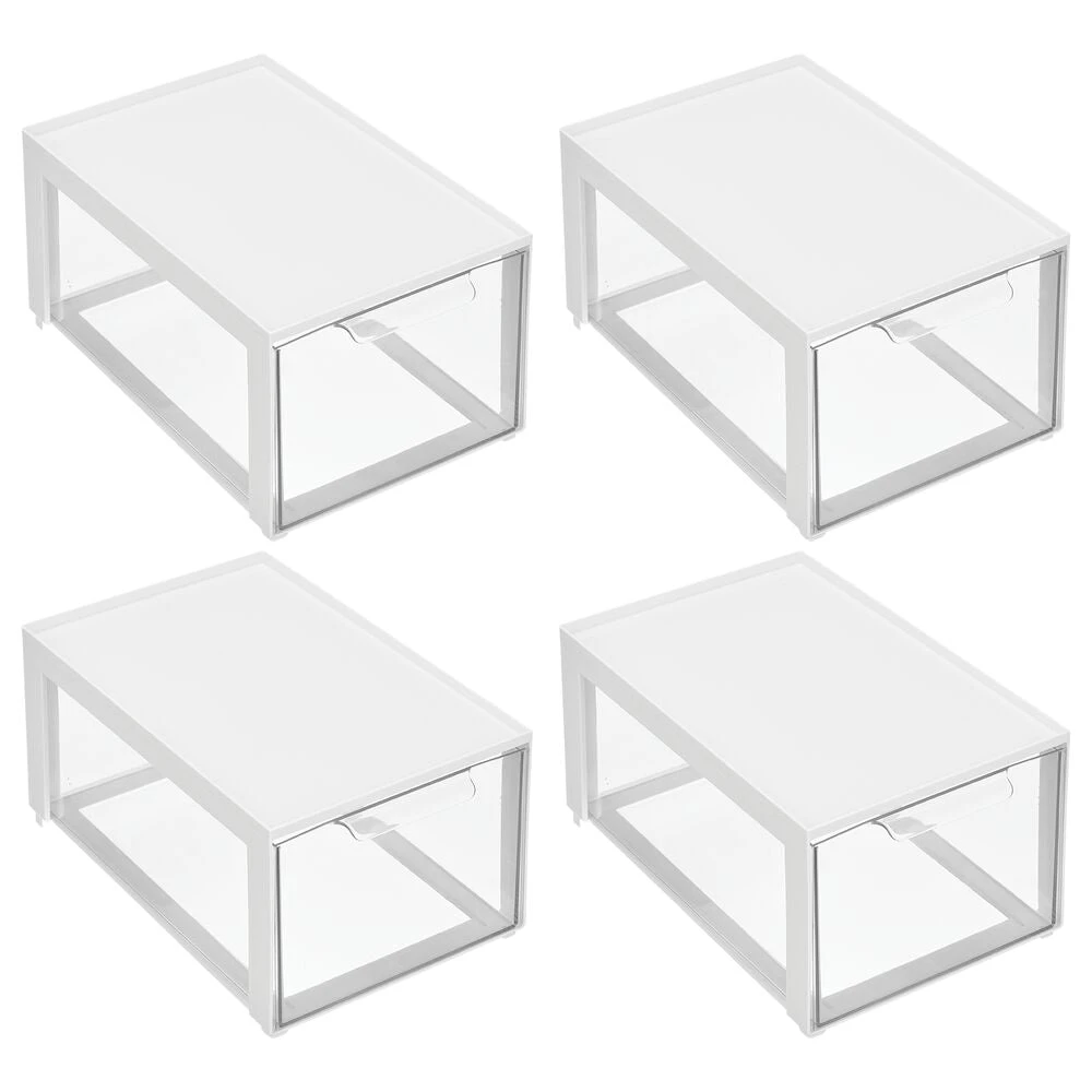 Stackable Makeup Storage Drawer 12 x 8 x 6 Stackable Makeup Storage Drawer 12 X 8 X 6 -mDesign 1000 Square JPG 20864MDC Outline