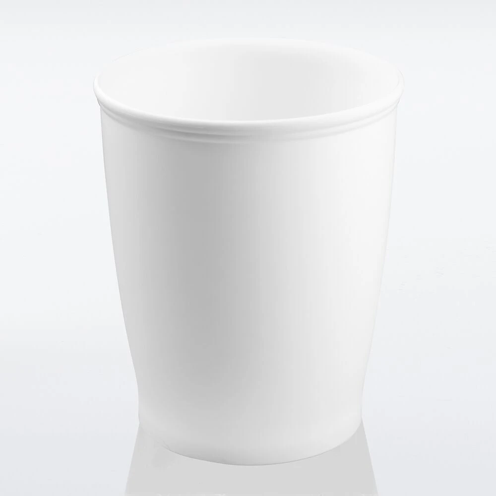 Round 6-Liter Bathroom Trash Can Round 6-Liter Bathroom Trash Can -mDesign 1000 Square JPG 3429MDBA Reflection