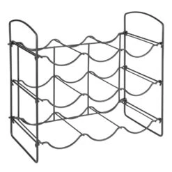 Metal Wine + Water Bottle Holder 2 Metal Wine + Water Bottle Holder -mDesign 1000 Square JPG 57067 OLa