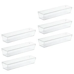 Kitchen Drawer Organizer 12 X 3 X 2 3 Kitchen Drawer Organizer 12 X 3 X 2 -mDesign 1000 Square JPG 5723MDK.PT01
