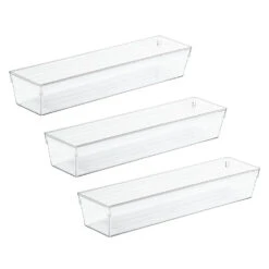 mDesign 39 Kitchen Drawer Organizer 12 X 3 X 2