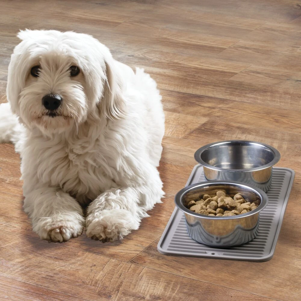 16" Pet Food + Water Bowl Mat 16" Pet Food + Water Bowl Mat -mDesign 1000 Square JPG 63583 Environment