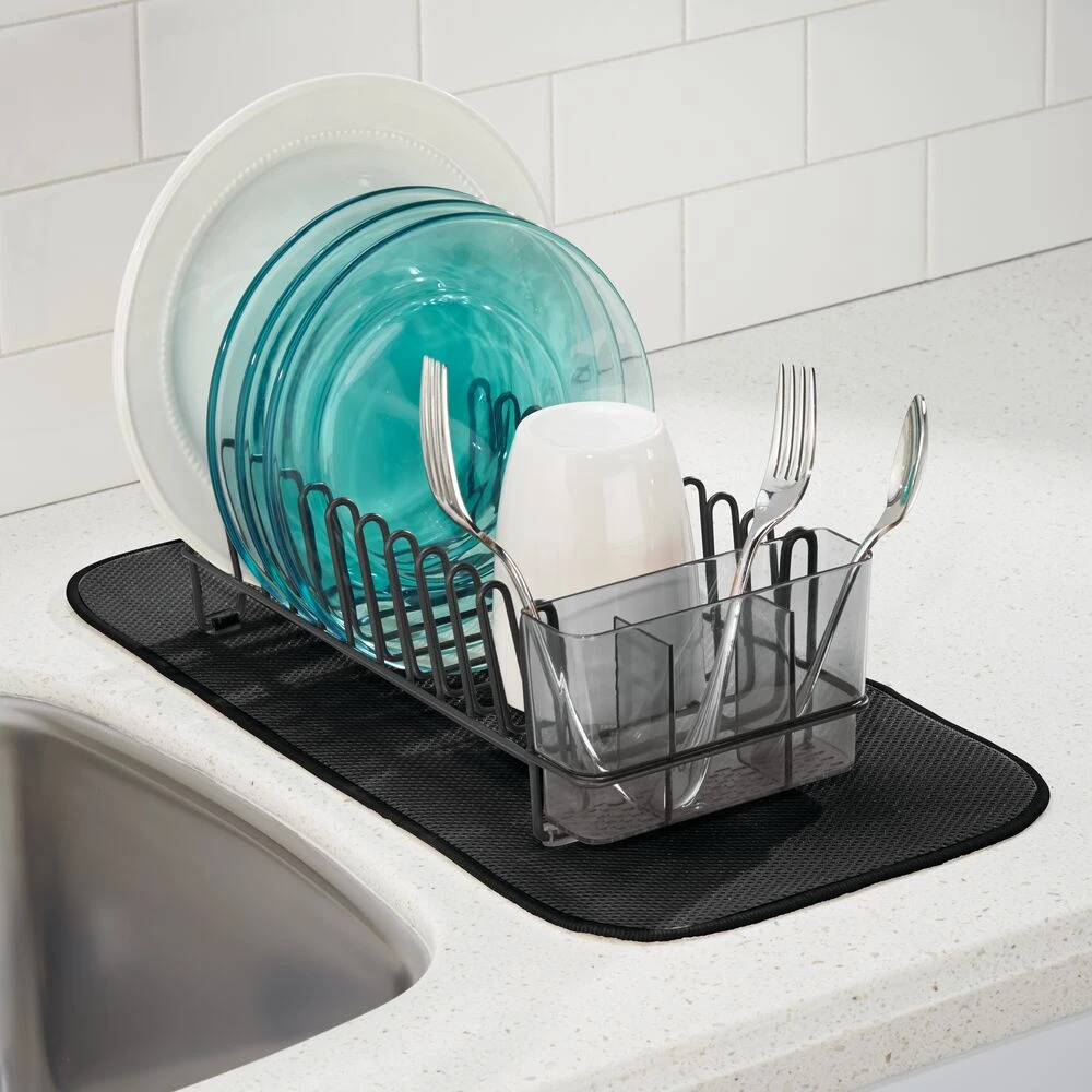 Compact Dish Rack and Drying Mat Compact Dish Rack And Drying Mat -mDesign 1000 Square JPG 7725MDK.PT01