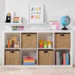 Seagrass Cube Basket 10.5 X 10.5 X 10.5 4 Seagrass Cube Basket 10.5 X 10.5 X 10.5 -mDesign 1000 Square JPG BTSSeagrassSquare Environment